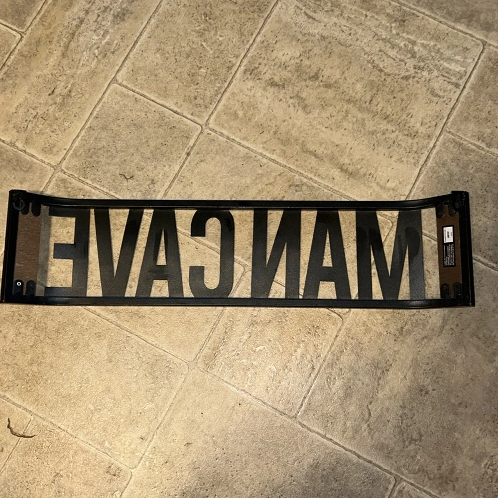 Man Cave wall sign
